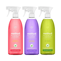 Method All-Purpose Cleaner Variety Pack - 1 Pink Grapefruit, 1 French Lavender, 1 Lime+Sea Salt, 28 oz Each, 3 Count
