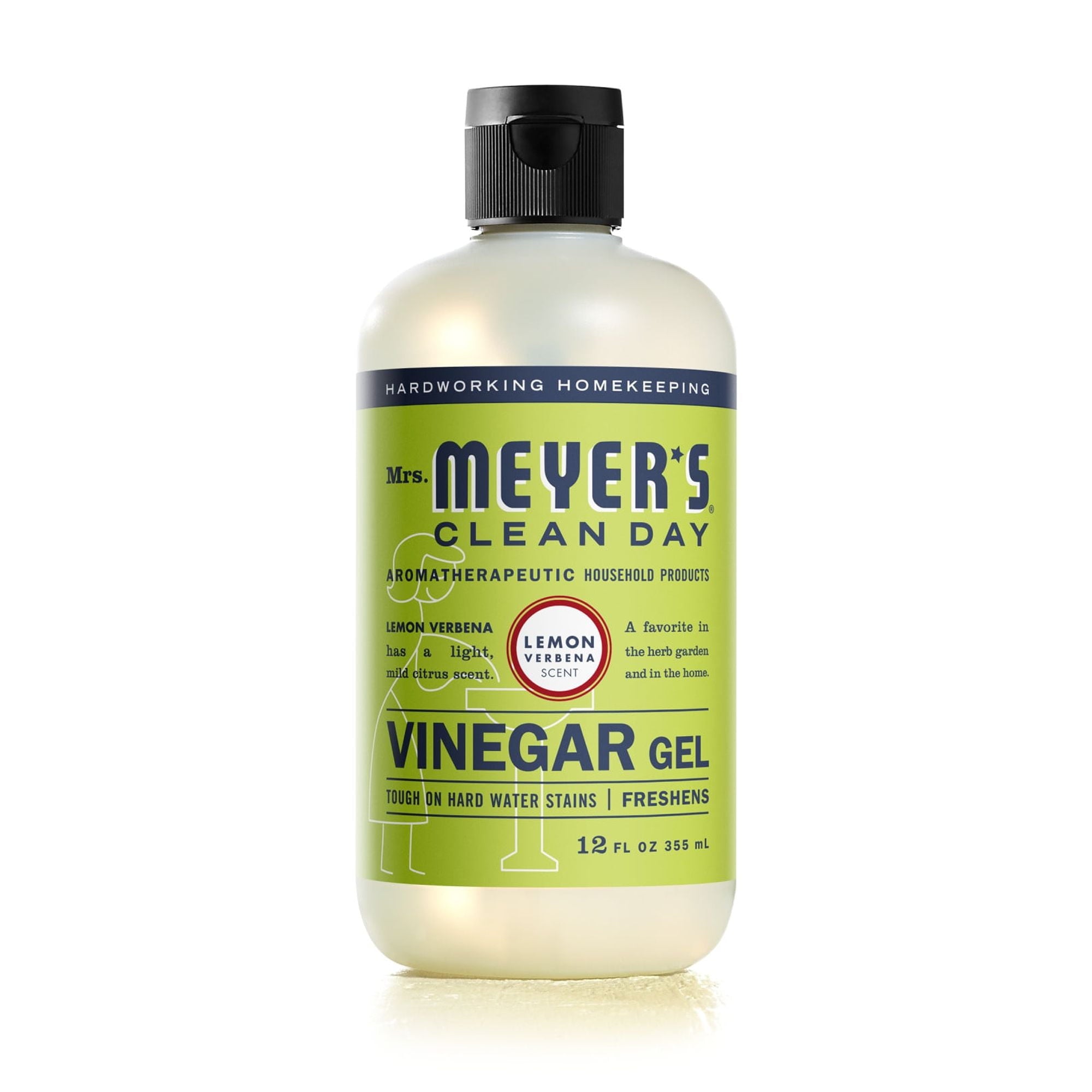 Mrs. Meyer's Clean Day Vinegar Gel Cleaner - Lemon Verbena Scent, 12 Ounce Bottle