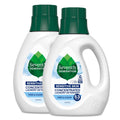 Seventh Generation Concentrated FEV6 Laundry Detergent Liquid Free & Clear Fragrance Free 40 Fl Oz (Pack of 2)