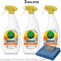 Seventh Generation Disinfectant Spray All-Purpose Cleaner Lemongrass Citrus - 26 fl oz Spray