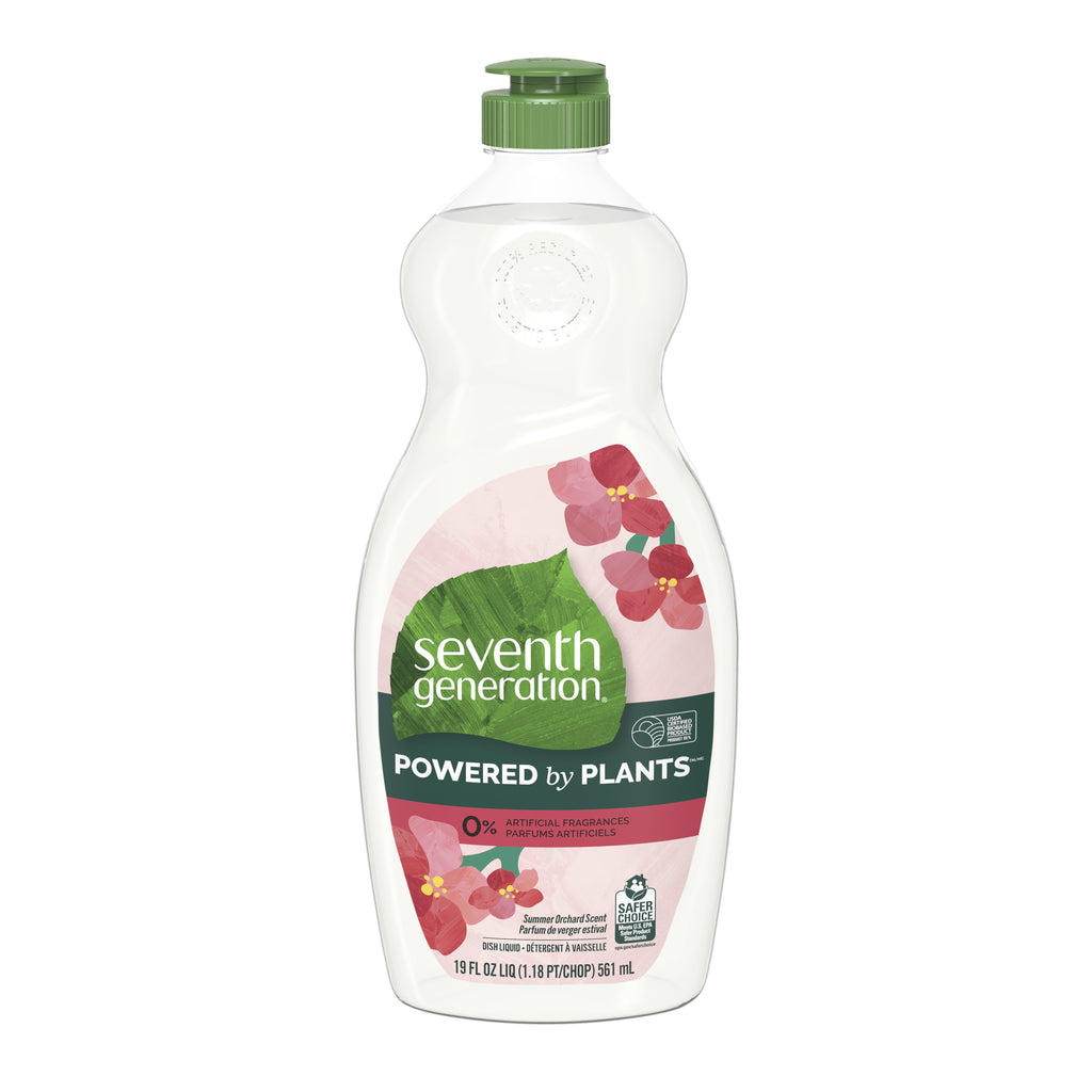 Seventh Generation Hand Dish - Summer Orchard, 19 fl oz