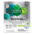 Seventh Generation Power Plus Dishwasher Detergent Packs For Sparkling Dishes Fresh Citrus Scent Dishwasher Tabs 40 Count