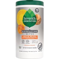 Unilever Seventh Generation Lemongrass Citrus Disinfecting Wipes - Pack of 8 Wholesale Bulk Pack