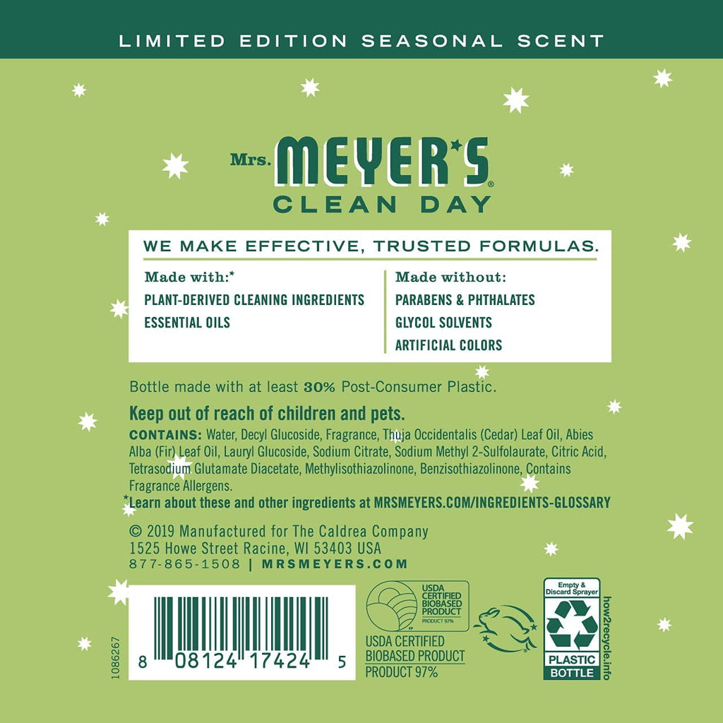Mrs. Meyer's Multi-Surface Cleaner Iowa Pine - 16 OZ (Pack of 3)