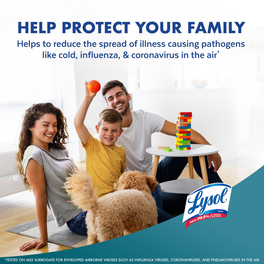 Lysol Air Sanitizer Spray - Air Sanitizer and Bacterial Odor Eliminating, Simple Fresh, 10 oz