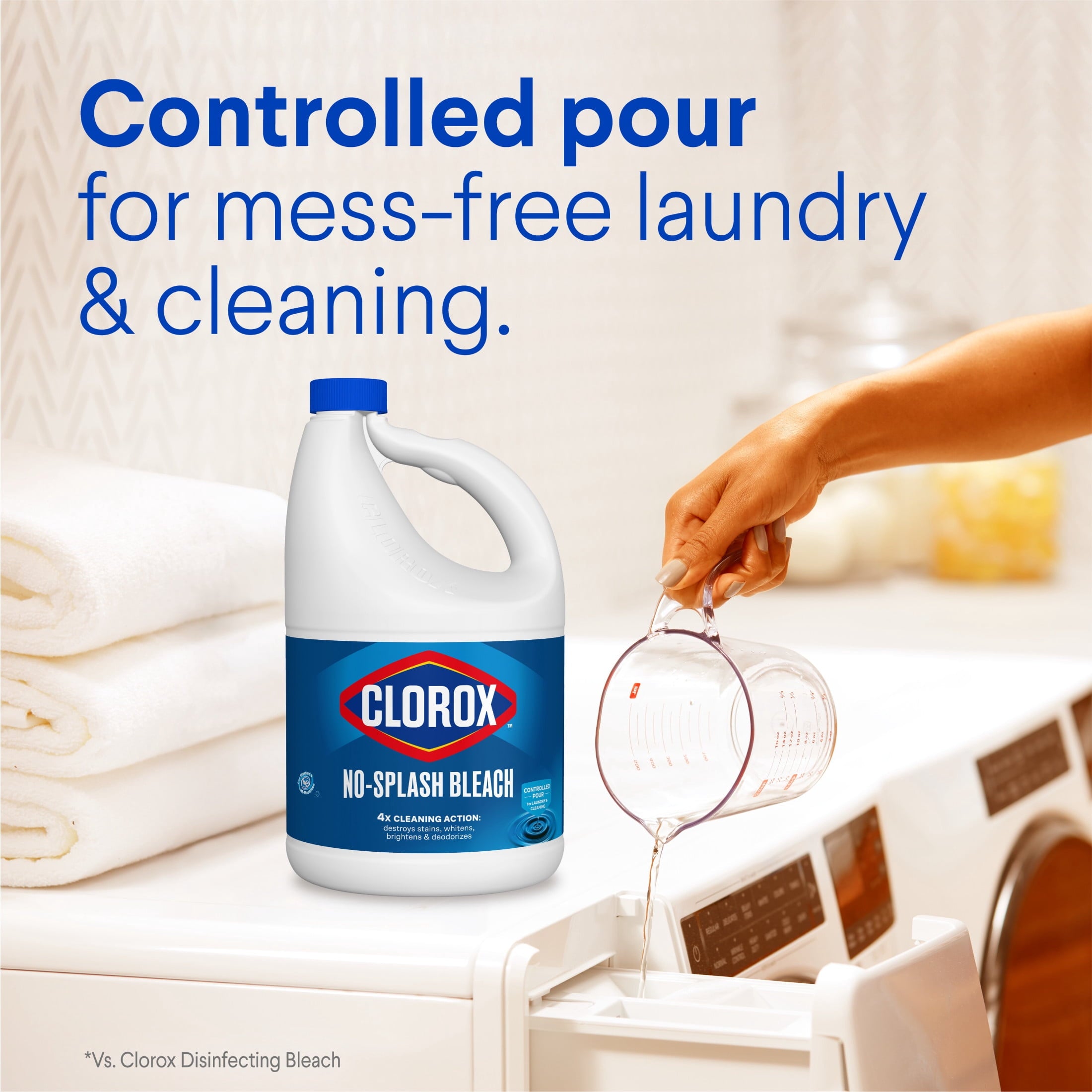 Clorox No Splash Bleach - 117 fl oz