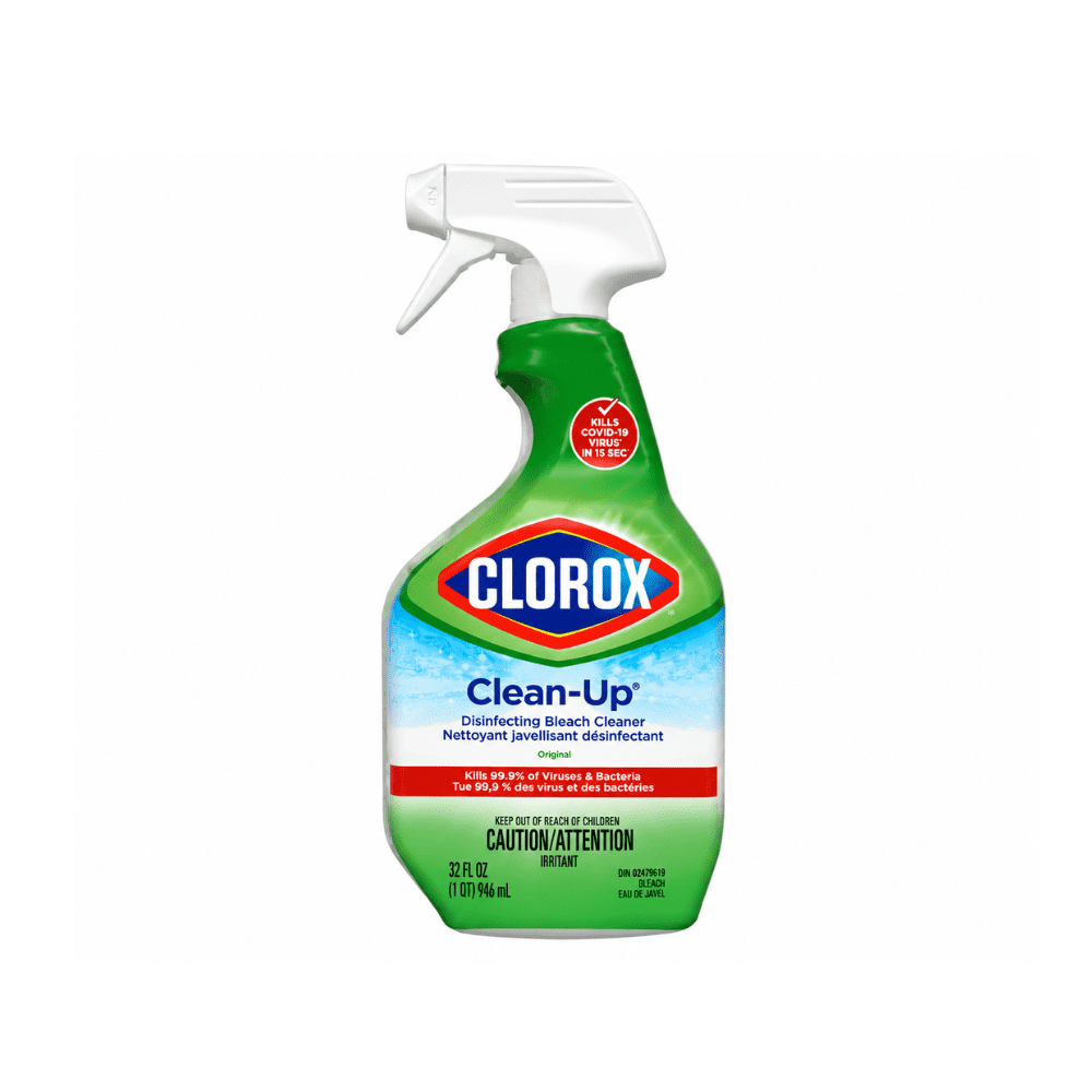 Clorox Clean-Up Disinfecting Bleach Cleaner Spray - Value Size with Bleach, Original, 32 fl oz, (2 Pack)