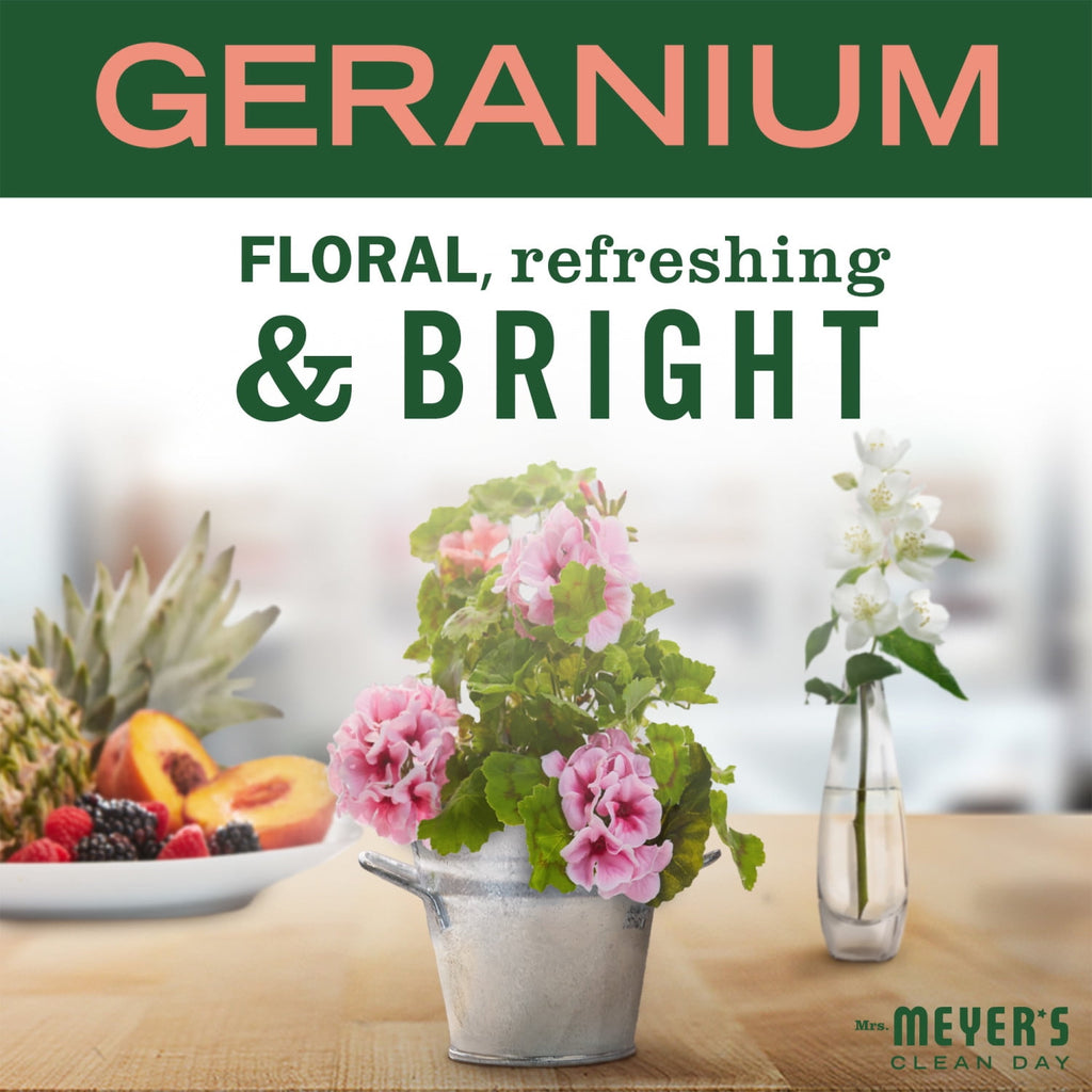 Mrs. Meyer's Clean Day Multi-Surface Everyday Concentrate - Geranium Scent, 32 Fl Oz Bottle
