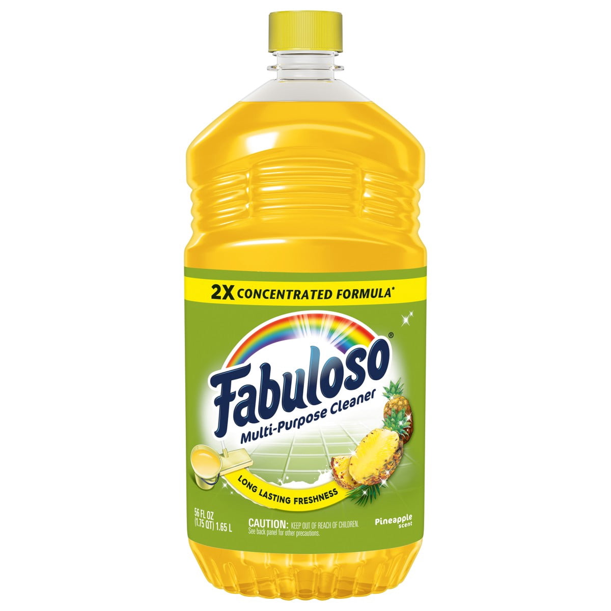 Fabuloso Pineapple Liquid All-Purpose Cleaners - 56oz: Multi-Surface - Furniture, Floor Usage