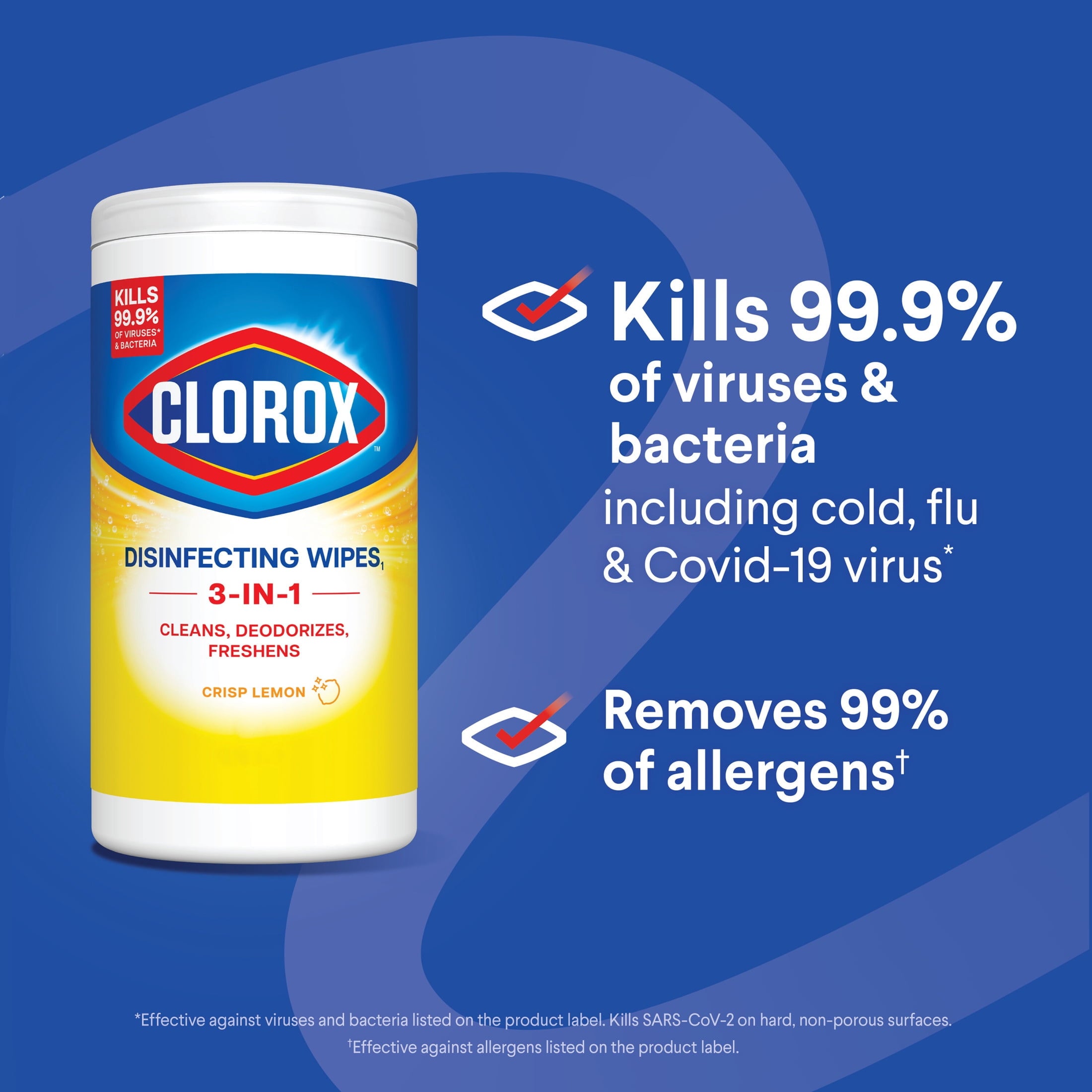 Clorox Disinfecting Cleaning Wipes Back to School Variety Pack - 75 Count Each, Pack of 2