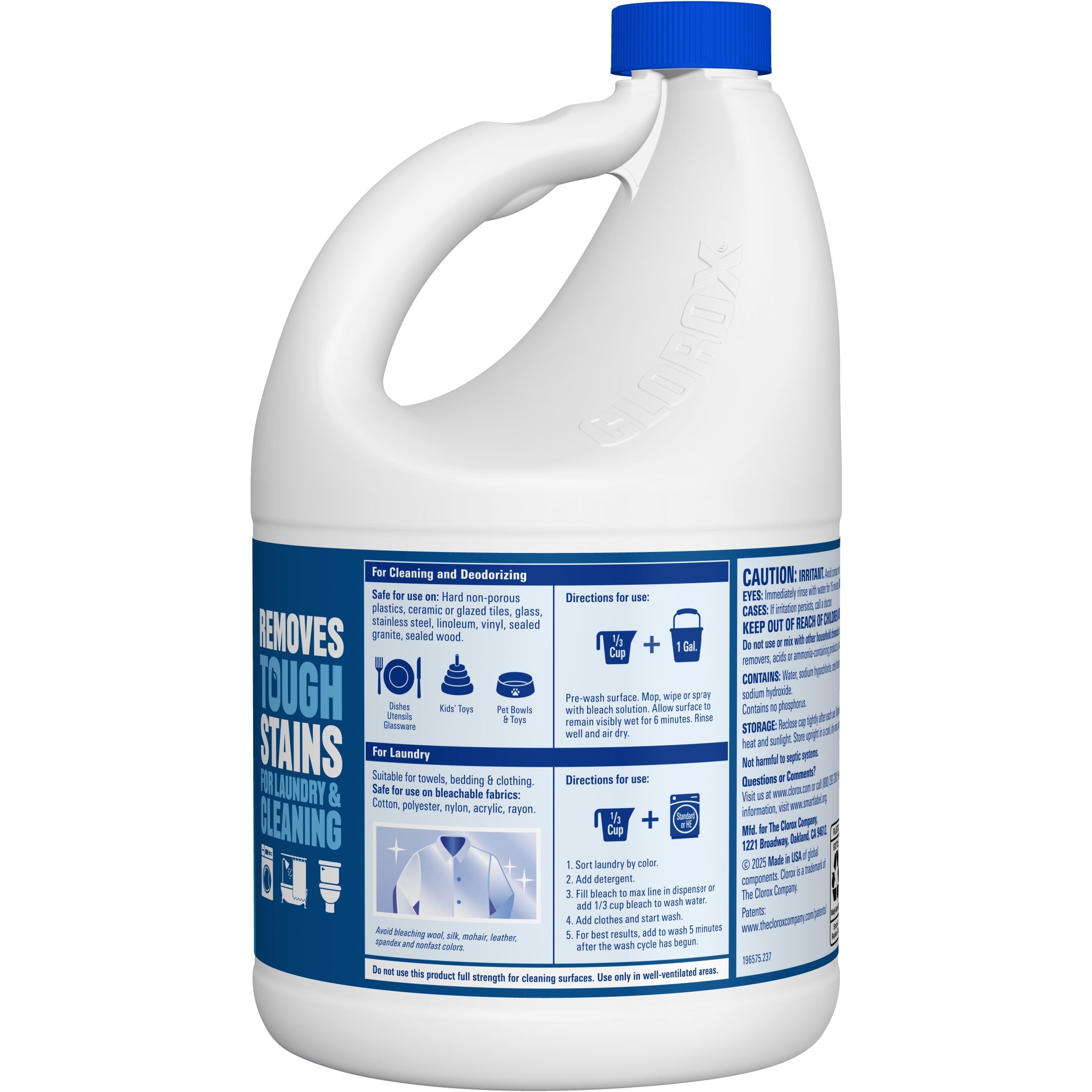 Clorox No Splash Bleach - 117 fl oz