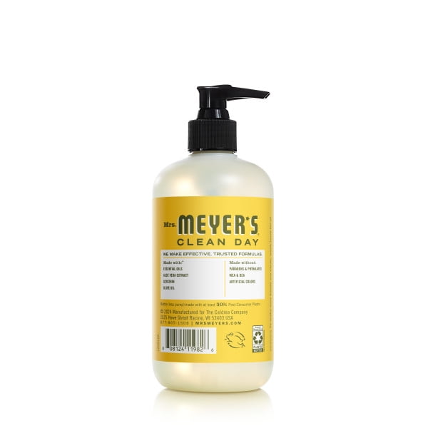 Mrs. Meyer’s Clean Day Dandelion Scent Variety Pack - Liquid Hand Soap 12.5 fl oz, Liquid Dish Soap 16 fl oz, Multi-Surface Cleaner 16 fl oz, Room Freshener 8 oz, 1 Count