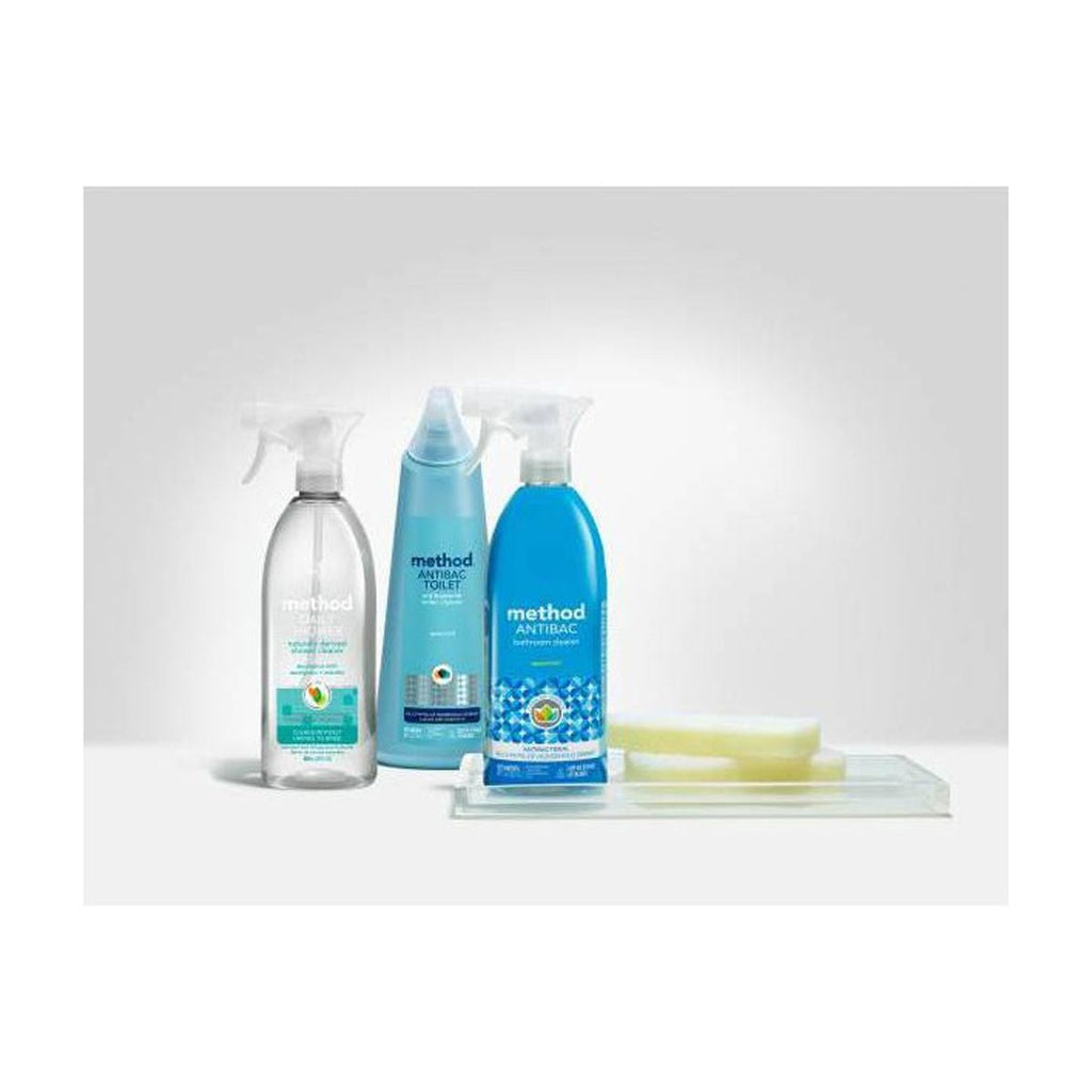 Method Eucalyptus Mint Cleaning Products Bathroom Cleaner Tub + Tile Spray Bottle - 28 fl oz
