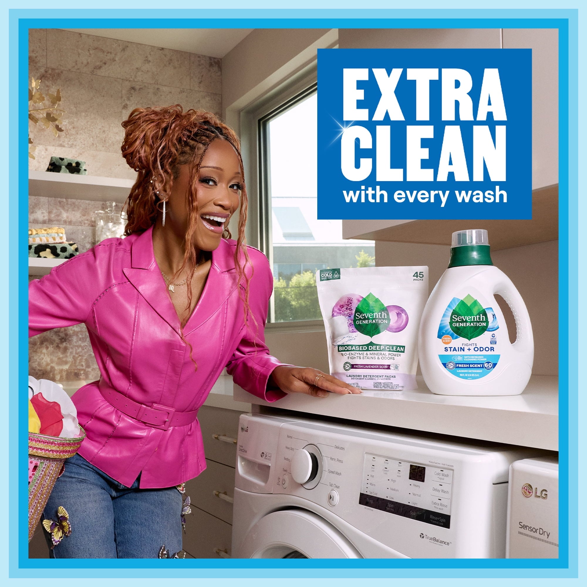 Seventh Generation Concentrated Liquid Laundry Detergent Fragrance-Free - 40 fl oz