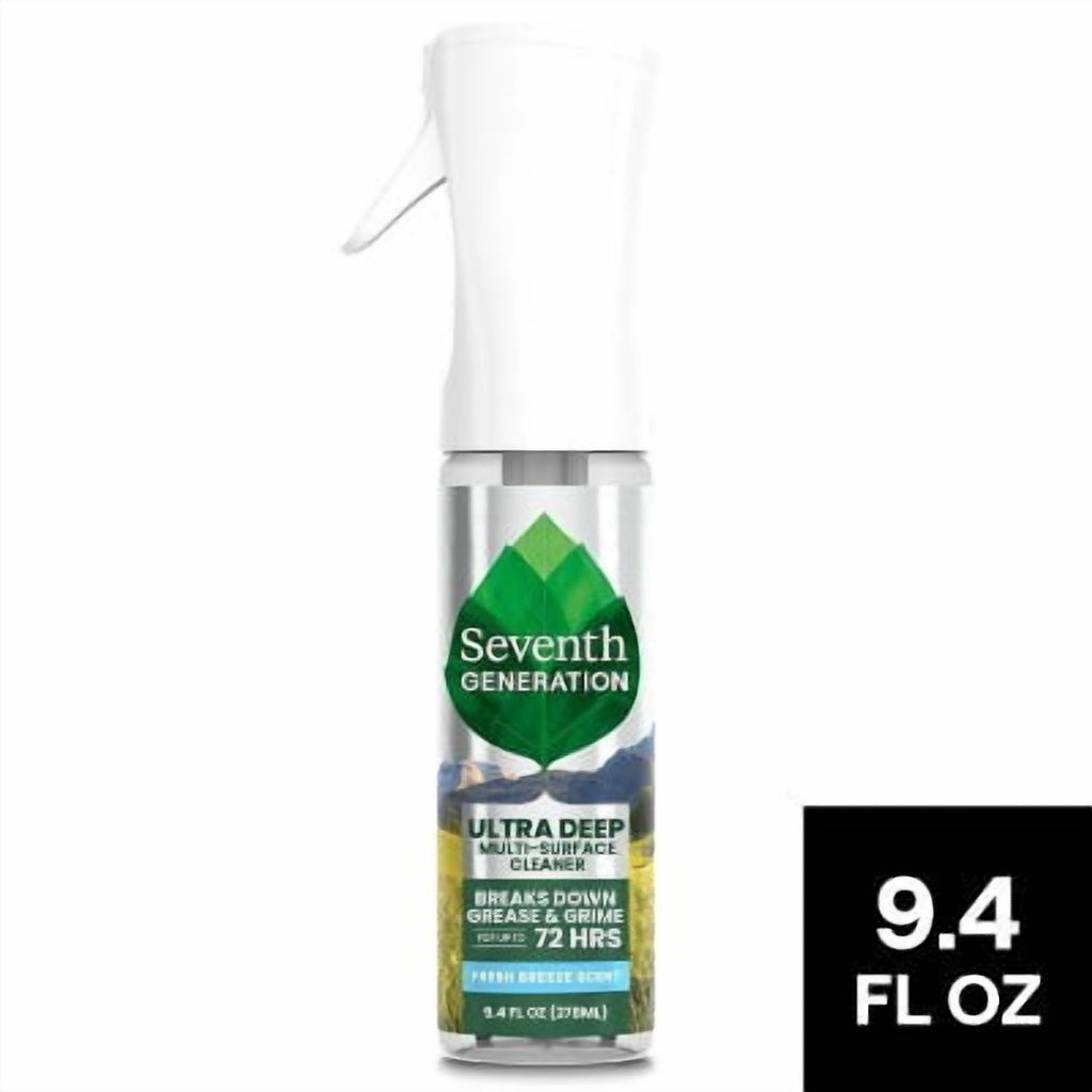 Seventh Generation Fresh Ultra Deep Multi Surface All-Purpose Cleaners - 9.4 fl oz: Liquid - Spray Bottle, Mirrors, Granite