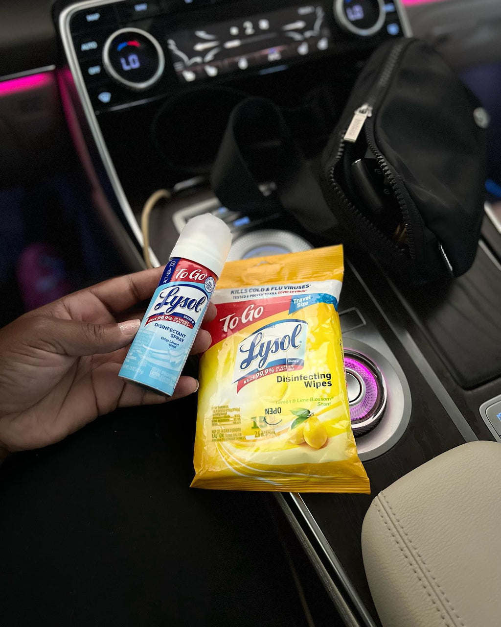 Lysol Lemon and Lime Blossom Disinfecting Wipes