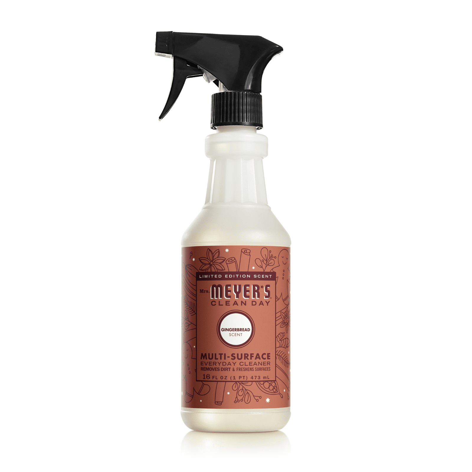 Mrs. Meyer’s Clean Day Multi-Surface Cleaner 2 Pack Variety - Iowa Pine 16 fl oz, Gingerbread 16 fl oz, 1 Count