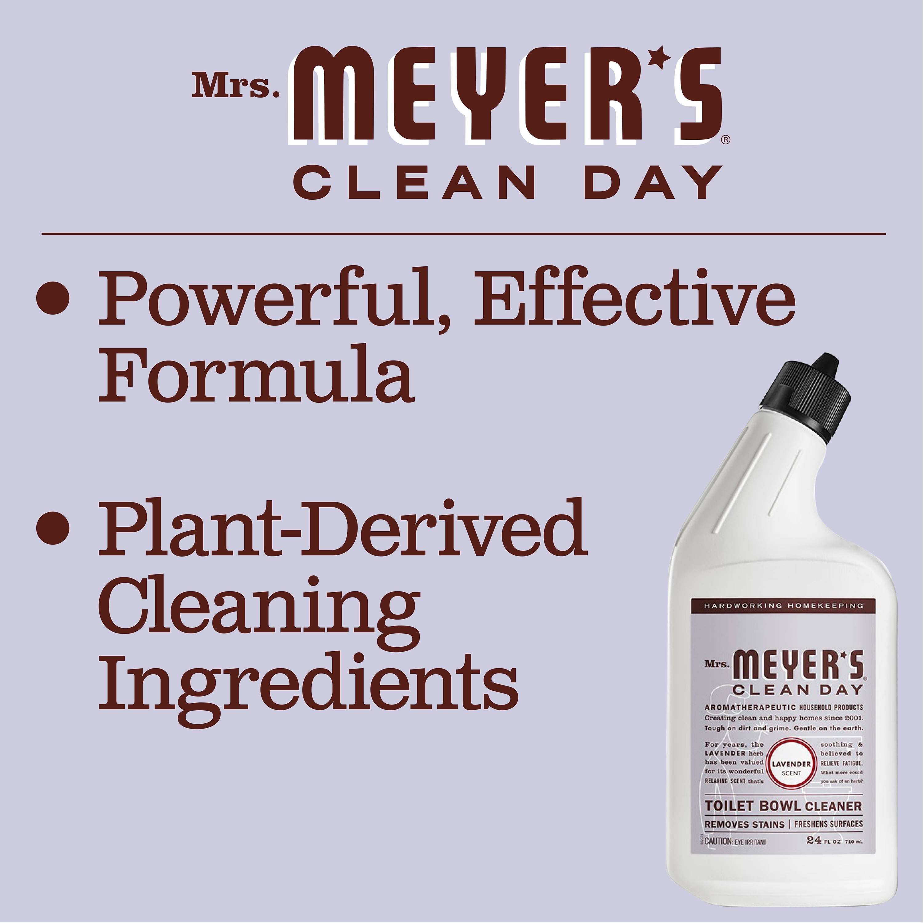 Mrs. Meyer's Toilet Bowl Cleaner Lavender - 24 oz (Pack of 3)