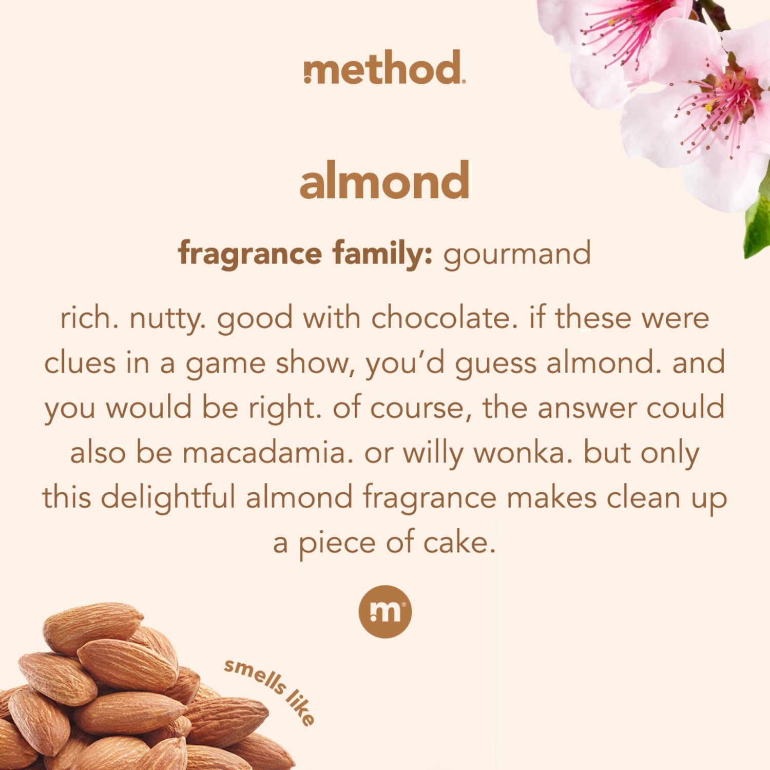 Method Squirt + Mop Hardwood Floor Cleaner - Almond, 25 fl oz