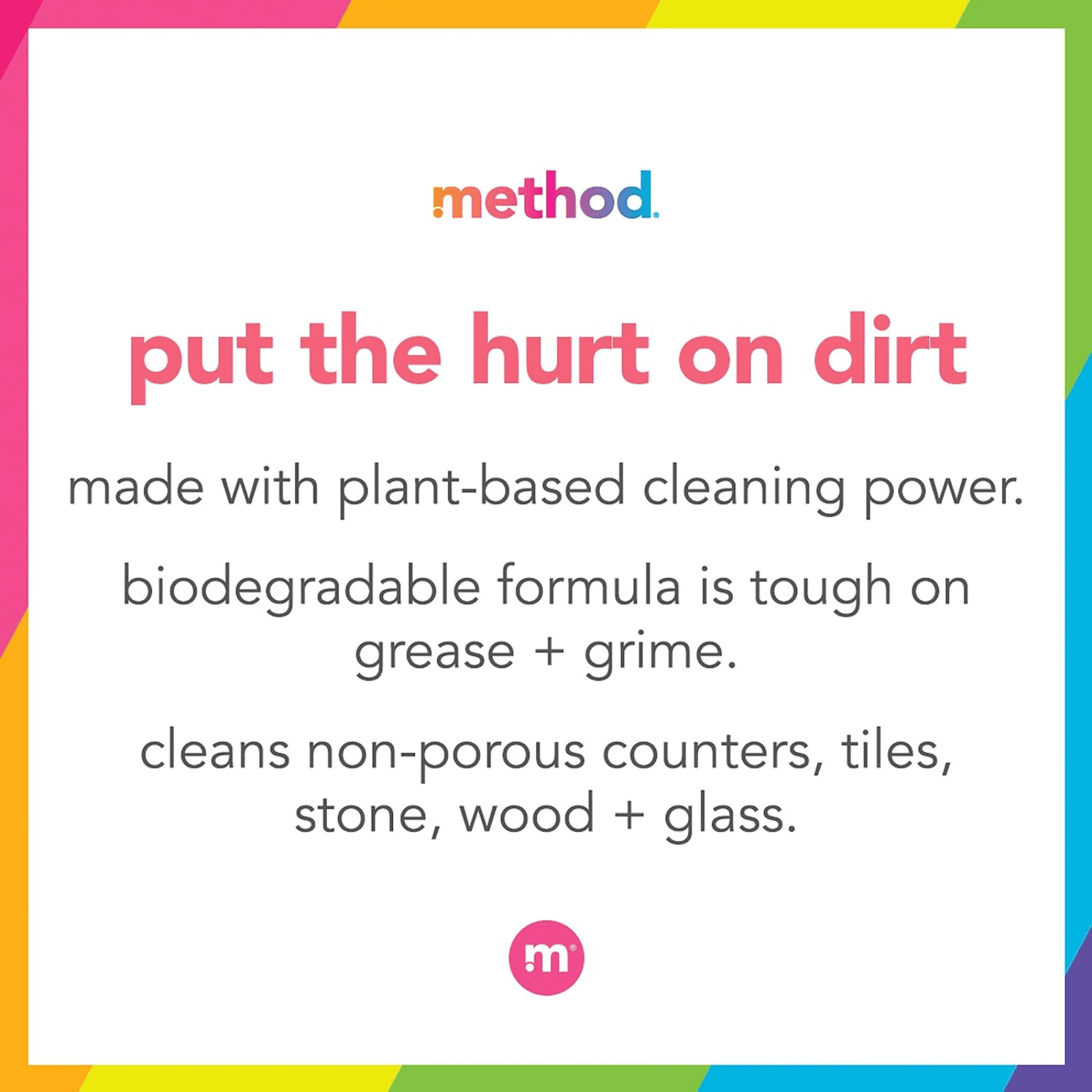 Method All-Purpose Cleaner Variety Pack - 1 Pink Grapefruit, 1 French Lavender, 1 Lime+Sea Salt, 28 oz Each, 3 Count